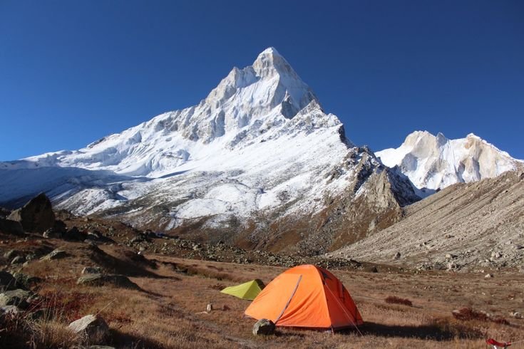 Gaumukh Tapovan Trek with Shivling Peak View